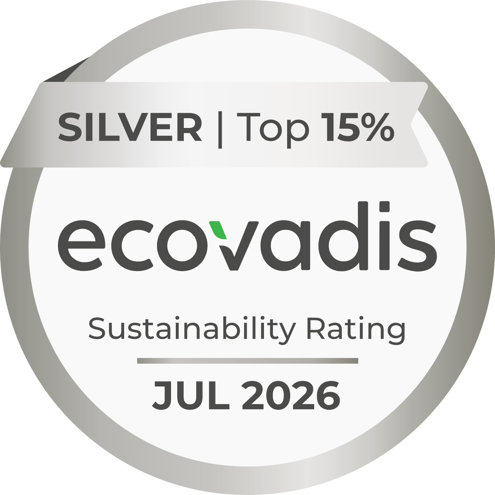 Finagolle on myönnetty EcoVadis Silver -palkinto.